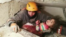 Two-year-old rescued from collapsed building after 6.8 earthquake