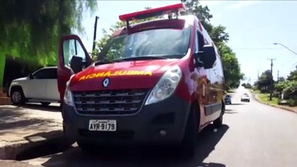 Download Video: Bombeiros são acionados para atendimento de vítima de queda de bicicleta no Santa Cruz