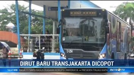Berstatus Terpidana Penipuan, Dirut Baru TransJakarta Dicopot