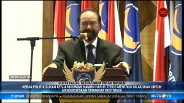 Pesan Surya Paloh di Sekolah Legislatif Partai NasDem Angkatan ke-5