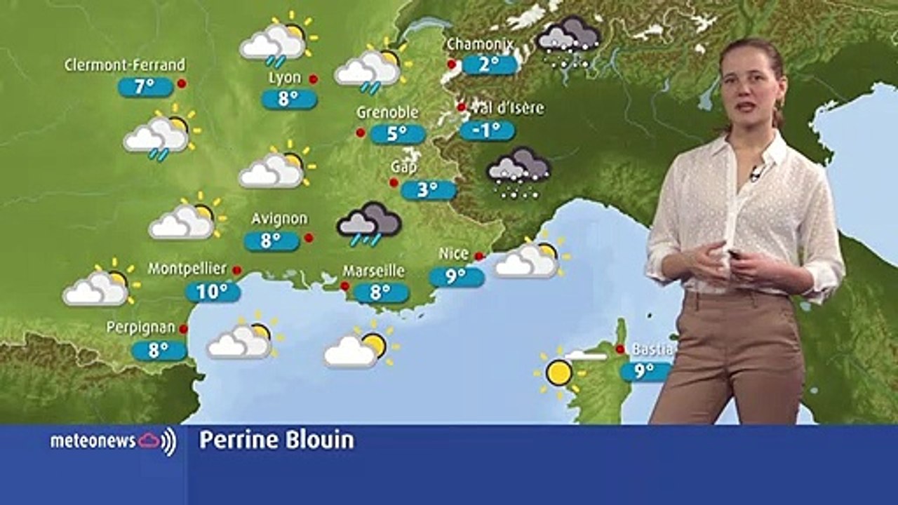 Votre météo du mardi 27 janvier : un temps neigeux en montagne