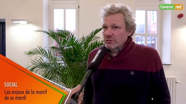 L'Avenir - Thierry Bodson expose les enjeux de la manifestation de ce mardi