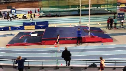 Régionaux en salle 2019-2020 Jeanne 400m