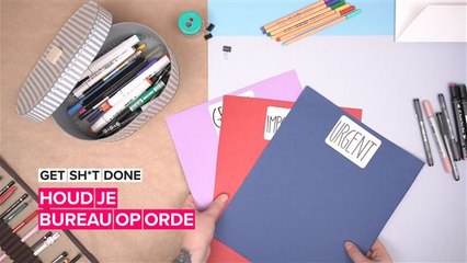 Je krijgt geen papieren chaos met deze tips