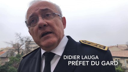 Le Préfet Didier Lauga évoque une menace d'attentat sur la féria de Pentecôte à Nîmes (2019)