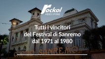 Tutti i vincitori del Festival di Sanremo dal 1971 al 1980