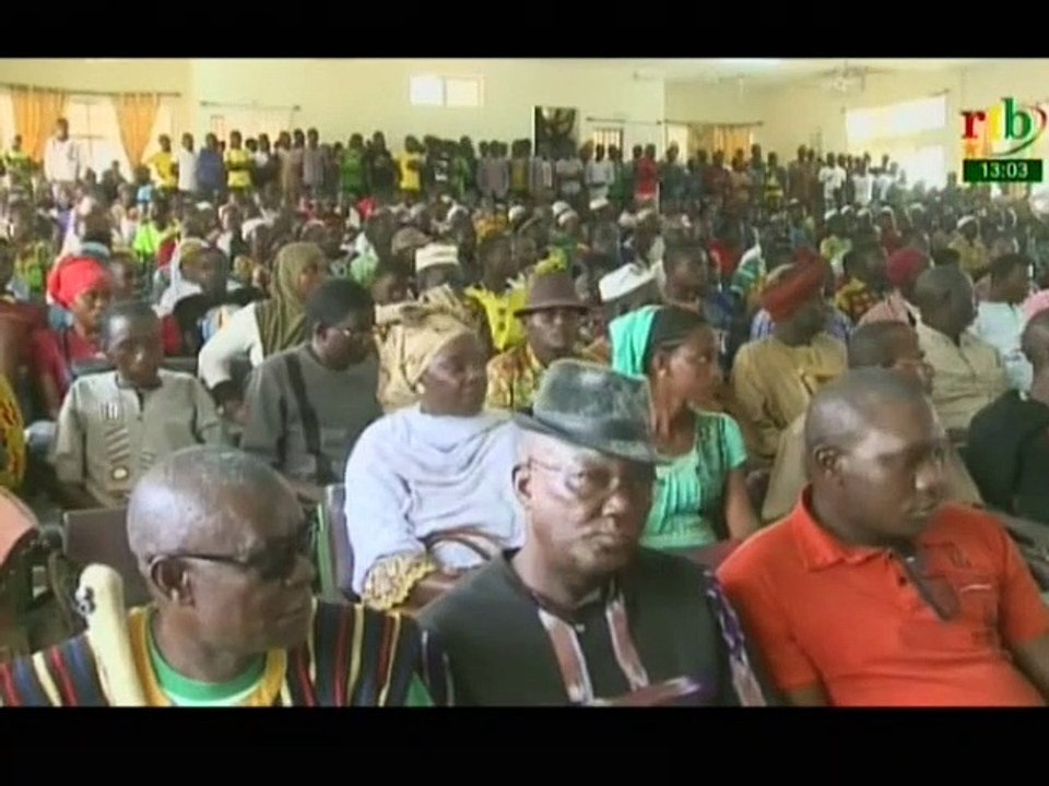 RTB/Investiture de Tahirou Barry, candidat officiel du Mouvement pour le Changement et la Renaissance (MCR) aux élections présidentielles de 2020