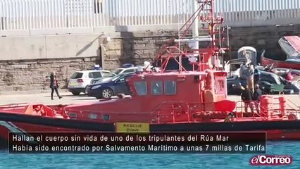 Hallan el cuerpo sin vida de uno de los tripulantes del Rúa Mar
