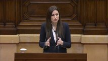 Bronca entre Ciudadanos y Torrent en el pleno del Parlament