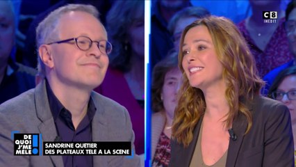 Sandrine Quétier : Des plateaux télé à la scène