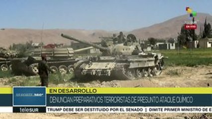 Siria: denuncian plan para ataque químico de falsa bandera en Alepo