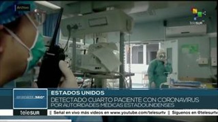 Estados Unidos registra su cuarto paciente con coronavirus