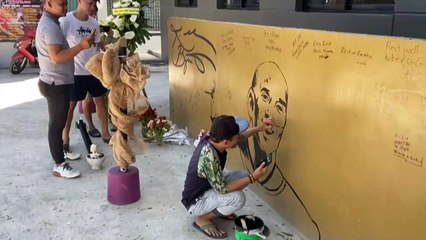 Hommage à Kobe Bryant aux Philippines