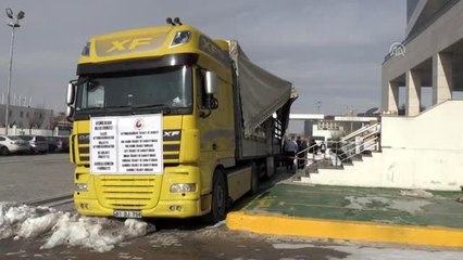 Elazığ ve Malatya'daki depremzedelere yardım gönderildi