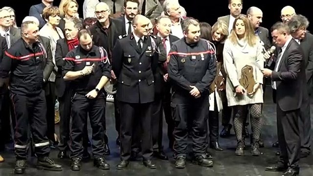 LE CAP D'AGDE - Voeux de l'Agglo : zoom sur les capitaines des centres de secours de l’Agglo