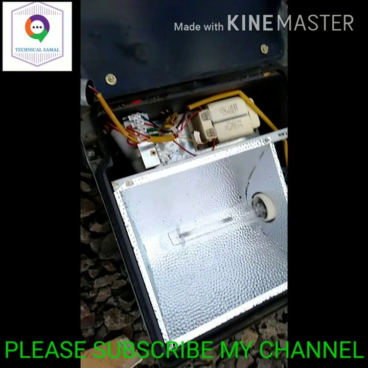 Repair of a flood Light,and it's problem
