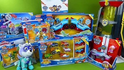 LOTS of NEW Paw Patrol Mighty Pups Super Paws Toys Paw Patroller Everest Surprise Blind Bags Toys