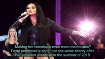 Demi Lovato Tears Up During Powerful 2020 Grammys Performance - US News