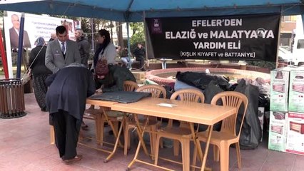 Aydınlı yardımsever üzerindeki yelek ve bereyi depremzedeler için bağışladı