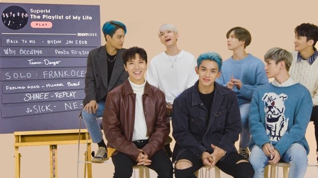 SuperM Creates the Playlist of Their Lives