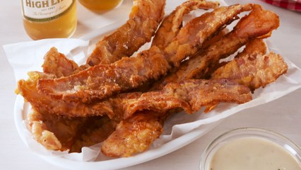 Chicken Fried Bacon Is The Bacon And Fried Chicken Mash-Up Of Your Dreams