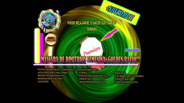 ✅SUPRALIMINAL- ROSTRO FEMENINO SIMETRICAMENTE PERFECTO, BELLEZA EXTREMA FACIAL FEMENINA, TAL COMO MAS TE GUSTA!! (MASCARA DE DIMITRIOS), PARA MUJERES Y QUIENES QUIERAN TENER RASGOS MAS FEMENINOS Y DELICADOS!!! SÙPER EFECTIVO!!!