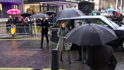 Duke and Duchess of Cambridge meet Holocaust survivors