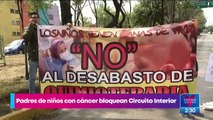 Funcionaria del IMSS confronta a padres de niños con cáncer