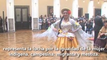 La chola boliviana en camino a ser patrimonio cultural e inmaterial