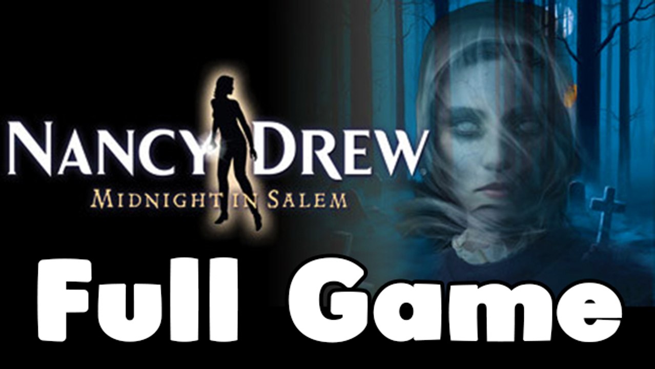 Nancy Drew- Midnight in Salem FULL GAME Longplay (PC)