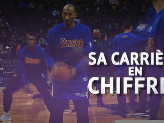 NBA - Kobe Bryant, sa carrière en chiffres