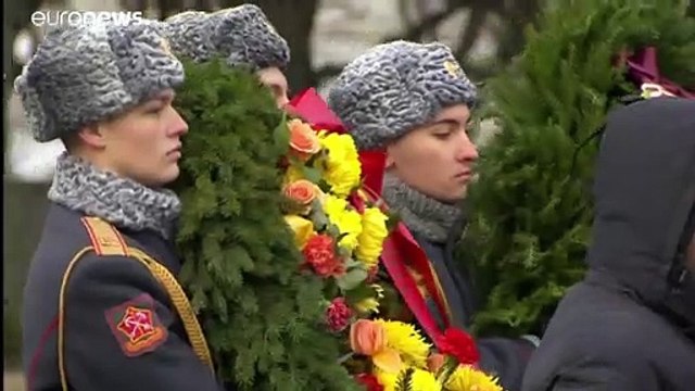 Gedenken an Ende der Belagerung Leningrads am 27.01.1944