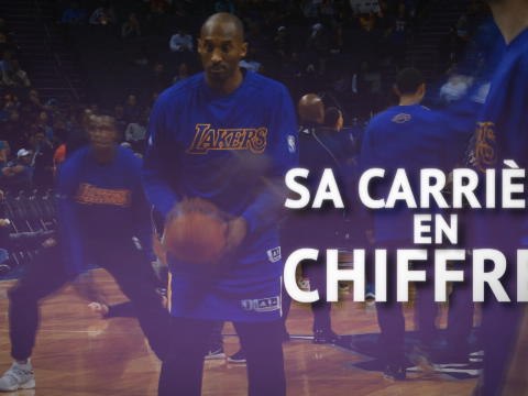 NBA - Kobe Bryant, sa carrière en chiffres