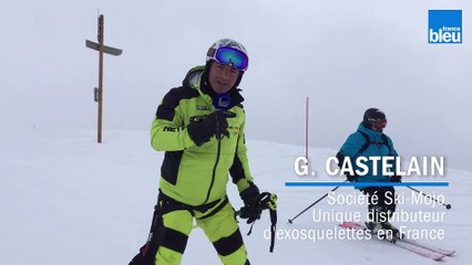 Une descente en ski augmenté