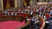 El Parlament rechaza sus Presupuestos en su primera votación sin Torra
