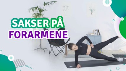 Sakser på forarmene - Trenings Glede