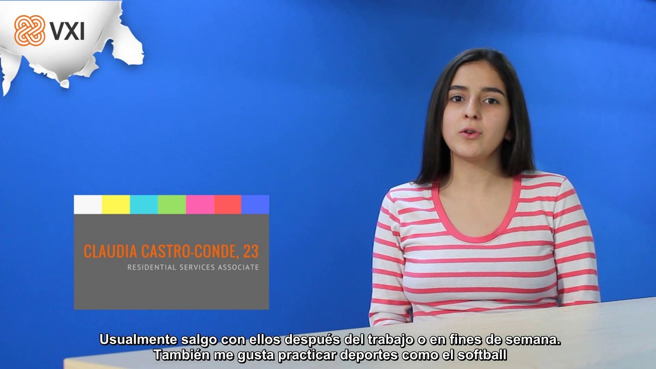 My VXI Experience: Claudia Castro-Conde