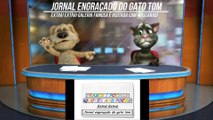 Jornal engraçado do gato tom: Galeria famosa é visitada com máscaras! [Frases e Poemas]