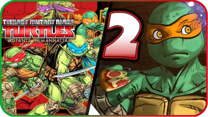 Teenage Mutant Ninja Turtles: Mutants in Manhattan Walkthrough Part 2 (PS4, XB1)