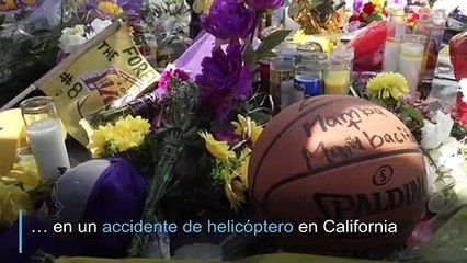 El adiós al ídolo del básquetbol Kobe Bryant