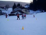 Aure dévale les pistes
