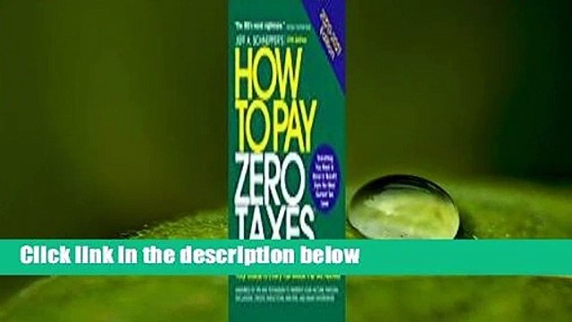 How to Pay Zero Taxes: Your Guide to Every Tax Break the IRS Allows Review