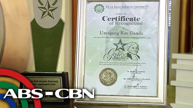 Umagang Kay Ganda, binigyang parangal sa Gawad Lasallianeta | UKG