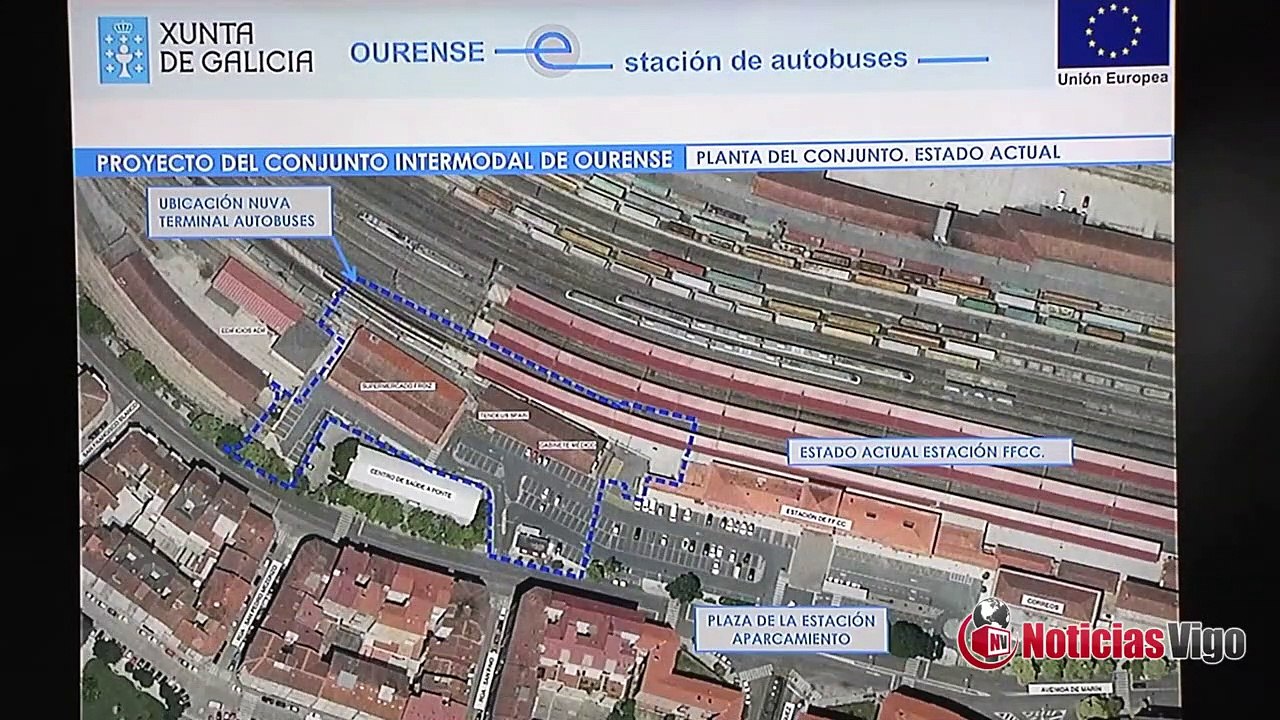 A Xunta pide a convocatoria urxente da comisión de seguimento da estación intermodal de Ourense