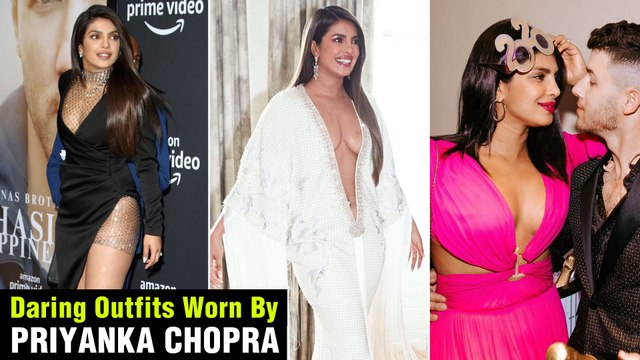 Priyanka Chopra Most DARING BOLD Dresses At Award Funtions With Husband Nick Jonas