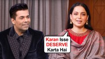 Kangana Ranaut ENDS Nepotism Fight With Karan Johar, Congratulates Him For Padma Shri Award