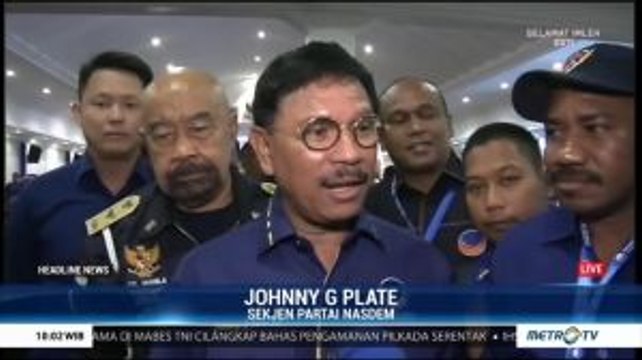 Johnny G Plate Isi Kuliah Umum di Sekolah Legislatif Partai NasDem