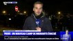 Le camp de migrants de la porte d'Aubervilliers est en cours d'évacuation