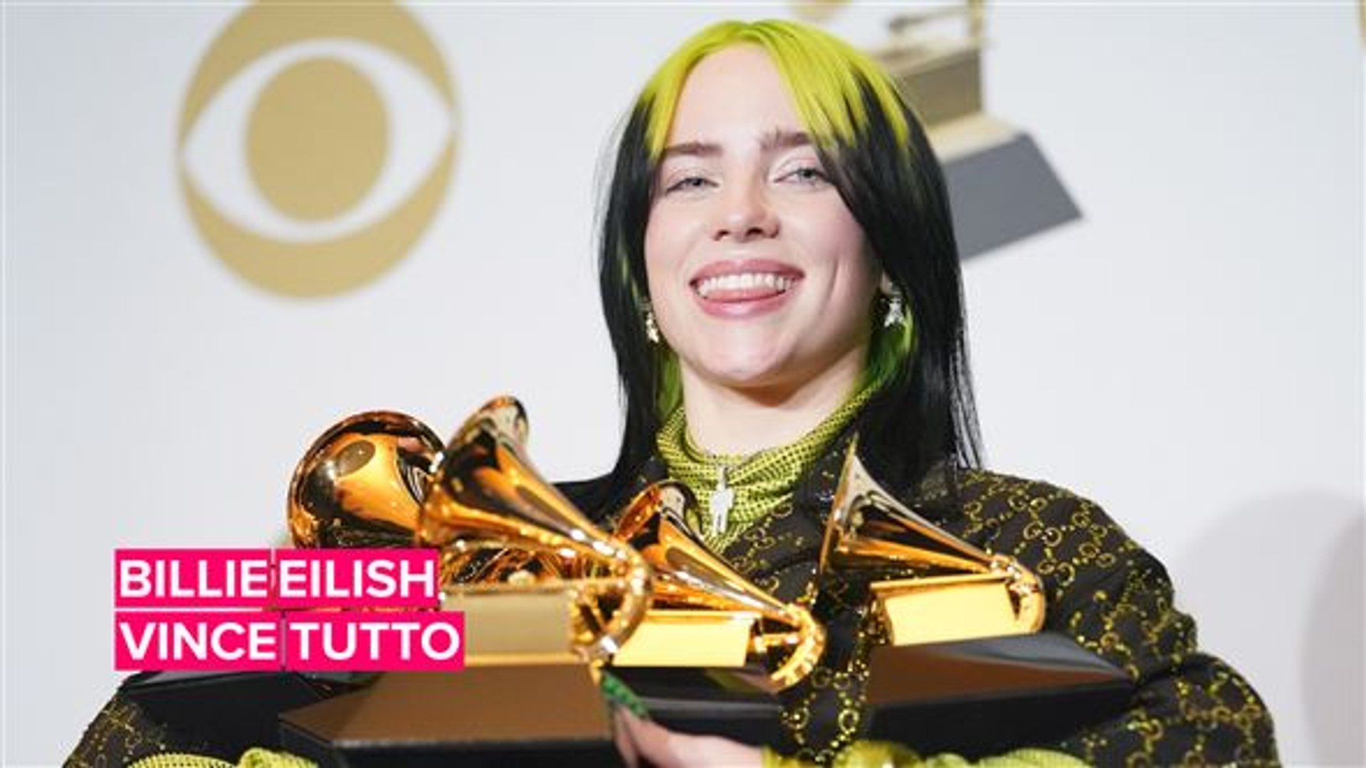 Jackpot di premi per Billie Eilish ai Grammy Awards