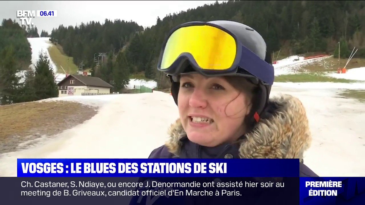 La neige manque dans les Vosges et la saison dé...